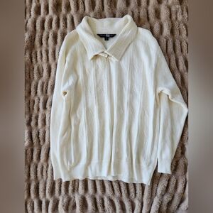 Michael Irvin size 3XL long sleeve vintage collared upscale knit